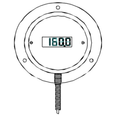 Digitale capillaire thermometers